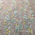 Green Beaded Wedding lace, Pekerjaan Tangan